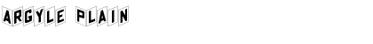 Download Argyle Plain Font Title Preview