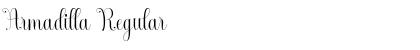 Download Armadilla Regular Font Title Preview