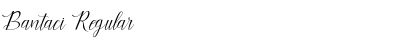 Download Bantaci Regular Font Title Preview
