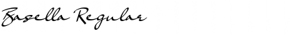 Download Basella Regular Font Title Preview