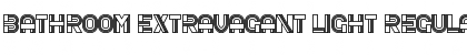 Download Bathroom Extravagant Light Regular Font Title Preview