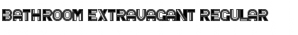 Download Bathroom Extravagant Regular Font Title Preview