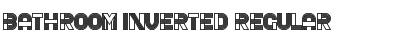 Download Bathroom Inverted Regular Font Title Preview