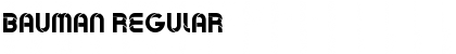 Download Bauman Regular Font Title Preview