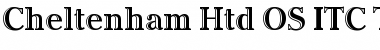 Download Cheltenham Htd OS ITC TT Regular Font Title Preview