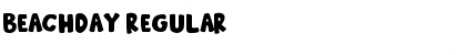 Download Beachday Regular Font Title Preview