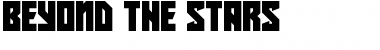 Download Beyond The Stars Regular Font Title Preview