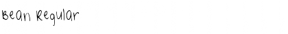 Download Bean Regular Font Title Preview