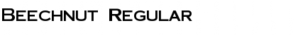 Download Beechnut Regular Font Title Preview