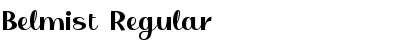 Download Belmist Regular Font Title Preview
