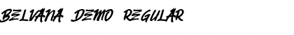 Download Belvana (demo) Regular Font Title Preview