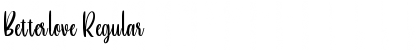 Download Betterlove Regular Font Title Preview