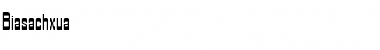 Download Biasachxua Regular Font Title Preview