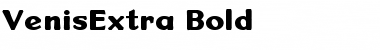 Download VenisExtra Bold Regular Font