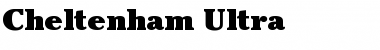 Download Cheltenham Ultra Font Title Preview