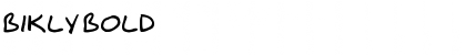 Download Bikly Bold Font Title Preview