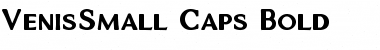 Download VenisSmall Caps Bold Font