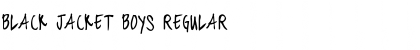 Download black jacket boys Regular Font Title Preview