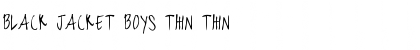Download black jacket boys Thin Thin Font Title Preview
