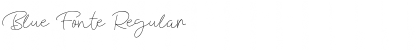 Download Blue Fonte Regular Font Title Preview