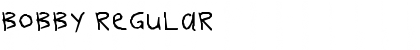 Download Bobby Regular Font Title Preview