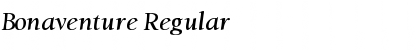 Download Bonaventure Regular Font Title Preview