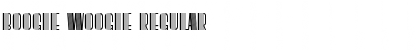 Download Boogie Woogie Regular Font Title Preview