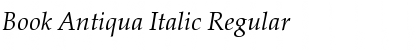 Download Book Antiqua Italic Regular Font Title Preview