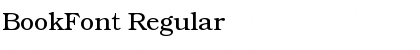 Download BookFont Regular Font Title Preview