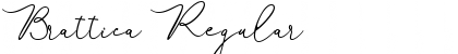 Download Brattica Regular Font Title Preview
