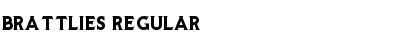 Download BRATTLIES Regular Font Title Preview