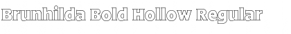 Download Brunhilda Bold Hollow Regular Font Title Preview