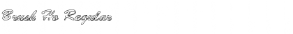 Download Brush Ho Regular Font Title Preview