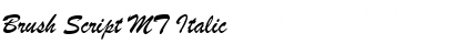 Download Brush Script MT Italic Font Title Preview