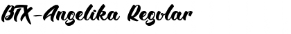 Download BTX-Angelika Regular Font Title Preview