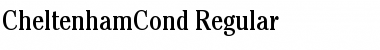 Download CheltenhamCond Regular Font Title Preview