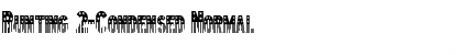 Download Bunting 2-Condensed Normal Font Title Preview