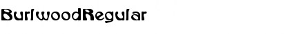 Download Burlwood Regular Font Title Preview