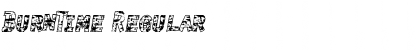 Download BurnTime Regular Font Title Preview
