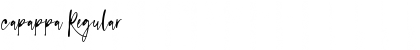 Download capappa Regular Font Title Preview