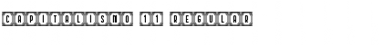 Download Capitalismo 11 Regular Font Title Preview