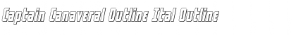 Download Captain Canaveral Outline Ital Outline Font Title Preview