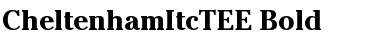 Download CheltenhamItcTEE Bold Font Title Preview