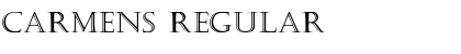 Download Carmens Regular Font Title Preview