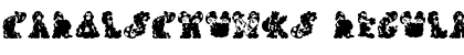 Download CarolsChunks Regular Font Title Preview