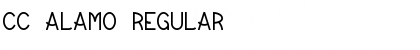 Download CC Alamo Regular Font Title Preview