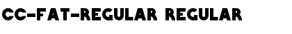 Download CC-Fat-Regular Regular Font Title Preview