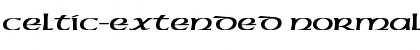 Download Celtic-Extended Normal Font Title Preview