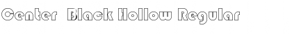 Download Center  Black Hollow Regular Font Title Preview