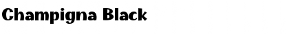 Download Champigna Black Font Title Preview